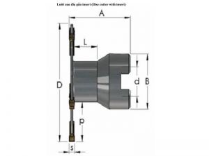 Lưỡi cưa đĩa gắn insert